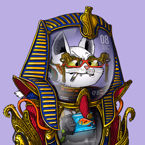 Mars Cat in Spacesuit #372