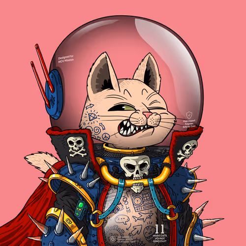 Mars Cat in Spacesuit #280