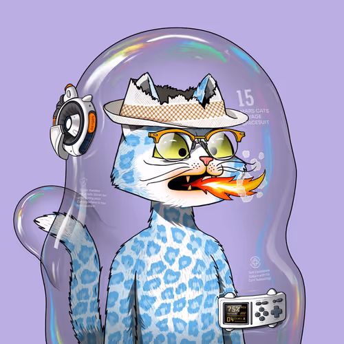 Mars Cat in Spacesuit #851