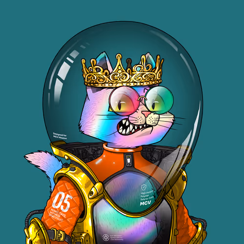 Mars Cat in Spacesuit #1886