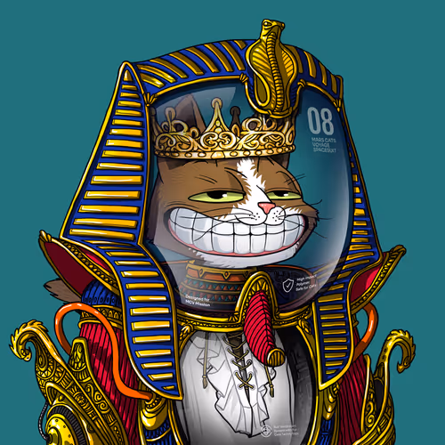 Mars Cat in Spacesuit #525