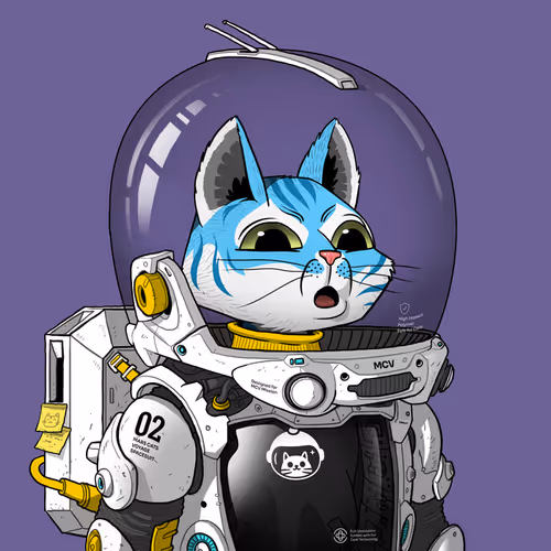 Mars Cat in Spacesuit #431