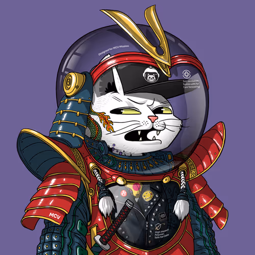 Mars Cat in Spacesuit #1704