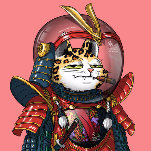 Mars Cat in Spacesuit #879