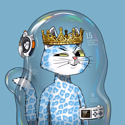 Mars Cat in Spacesuit #488
