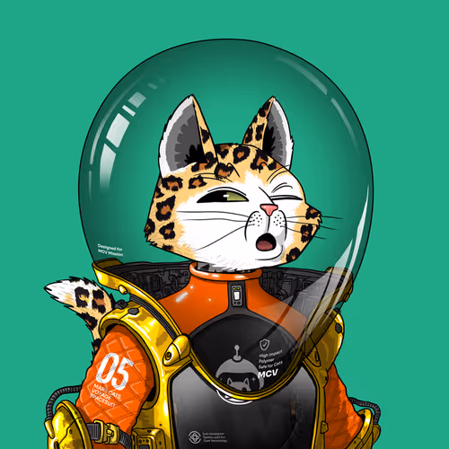 Mars Cat in Spacesuit #409