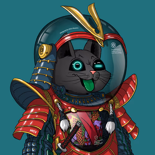 Mars Cat in Spacesuit #94