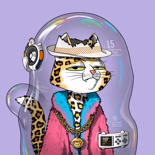 Mars Cat in Spacesuit #1224