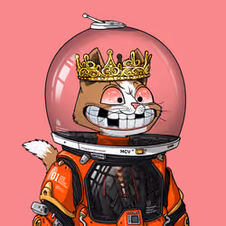 Mars Cat in Spacesuit #1699