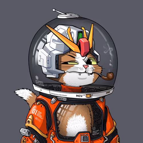 Mars Cat in Spacesuit #628