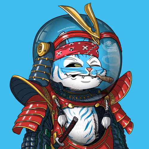 Mars Cat in Spacesuit #6