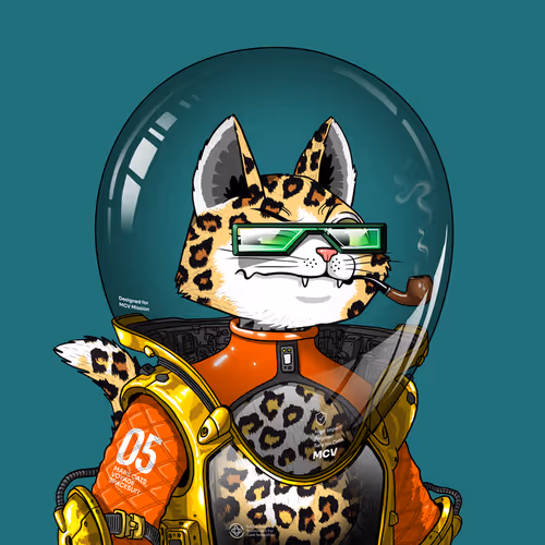 Mars Cat in Spacesuit #933