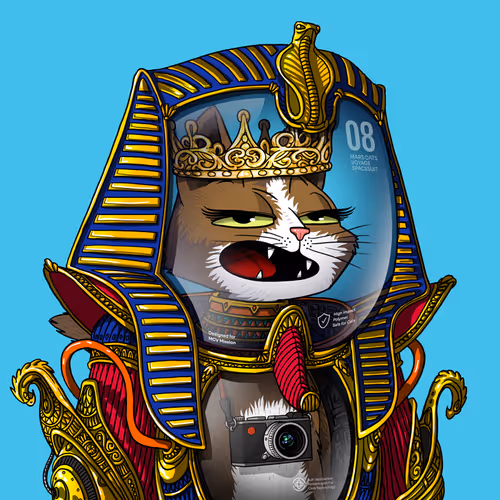 Mars Cat in Spacesuit #1221