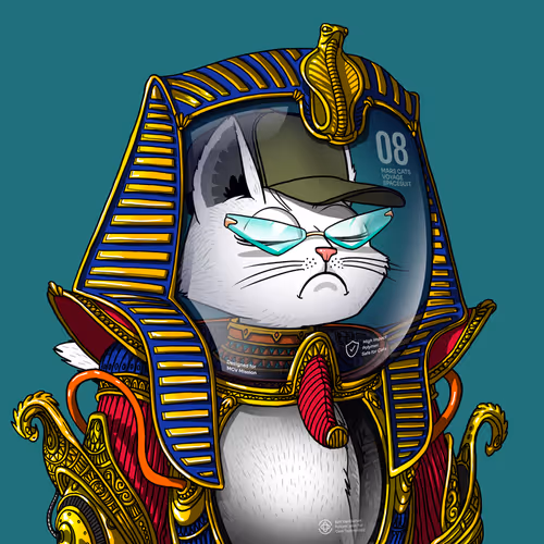 Mars Cat in Spacesuit #1623