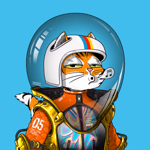 Mars Cat in Spacesuit #1953