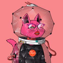 Mars Cat in Spacesuit #1701