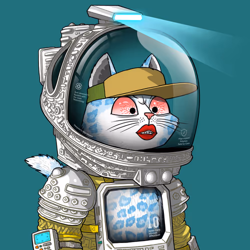 Mars Cat in Spacesuit #2018