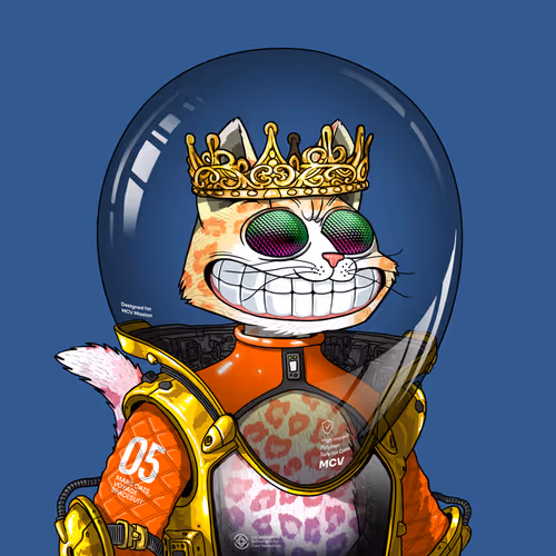 Mars Cat in Spacesuit #143