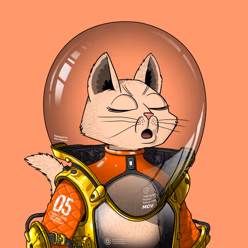 Mars Cat in Spacesuit #1342