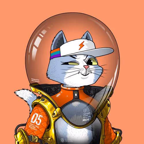 Mars Cat in Spacesuit #365