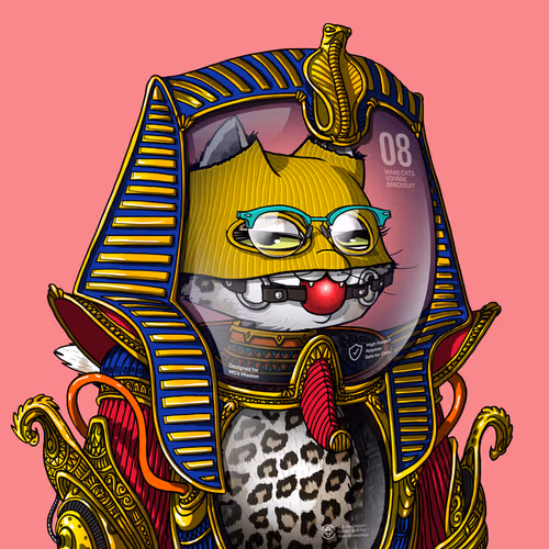 Mars Cat in Spacesuit #1689