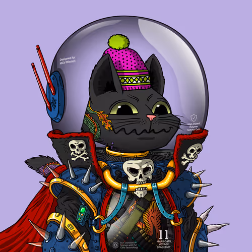Mars Cat in Spacesuit #363