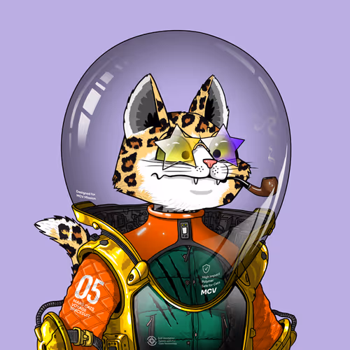 Mars Cat in Spacesuit #1214