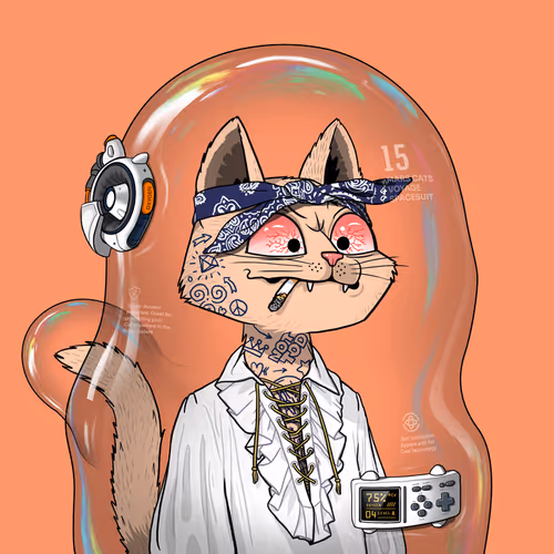 Mars Cat in Spacesuit #932