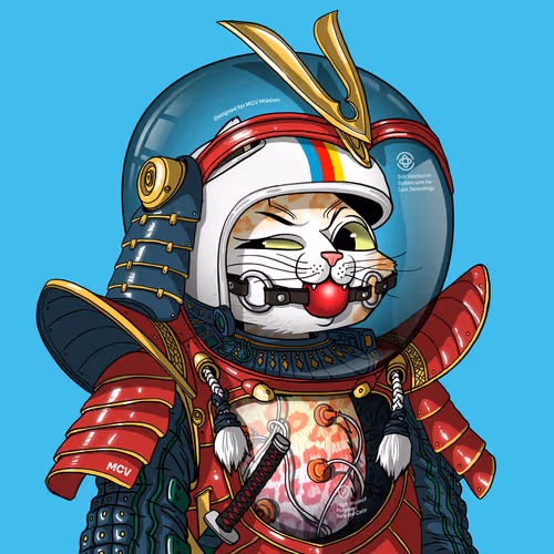 Mars Cat in Spacesuit #486