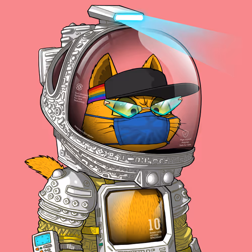 Mars Cat in Spacesuit #1999