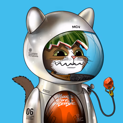Mars Cat in Spacesuit #937