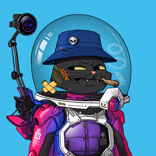Mars Cat in Spacesuit #270