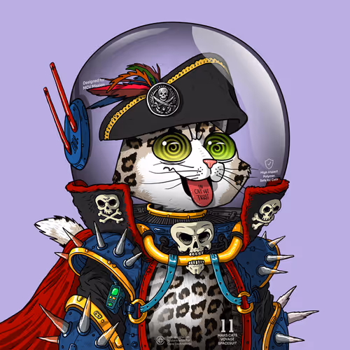 Mars Cat in Spacesuit #934