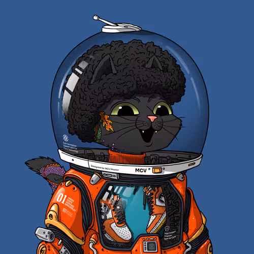 Mars Cat in Spacesuit #657