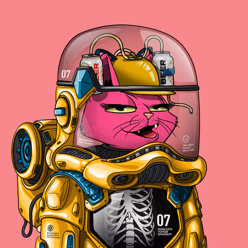 Mars Cat in Spacesuit #85