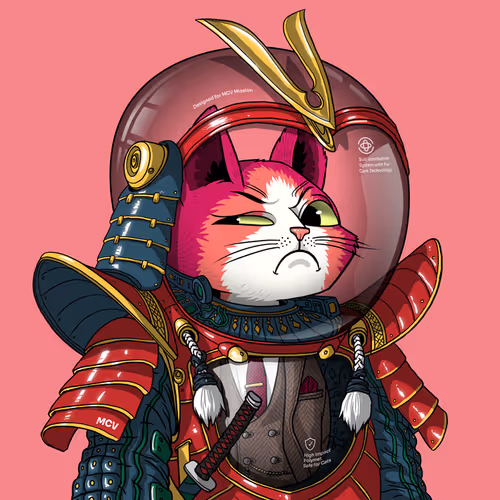 Mars Cat in Spacesuit #1112