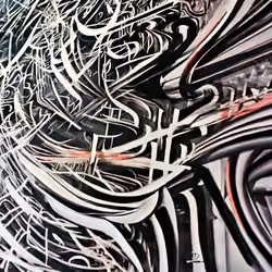 Swirl Abstraction - Nona  #168