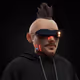6933