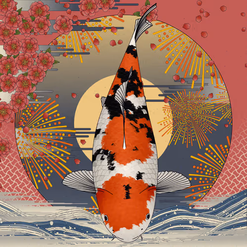 Carp and Seasons #7274