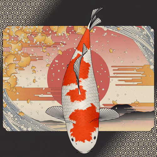 Carp and Seasons #5740