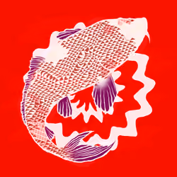 Generative patterns "NISHIKIGOI" #8488