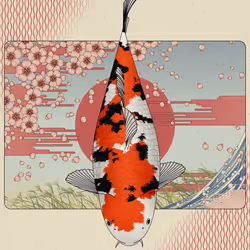 Carp and Seasons #4775