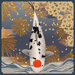 Carp and Seasons #3881