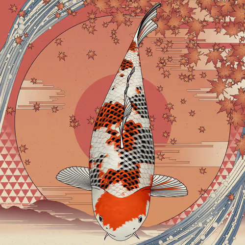 Carp and Seasons #4789