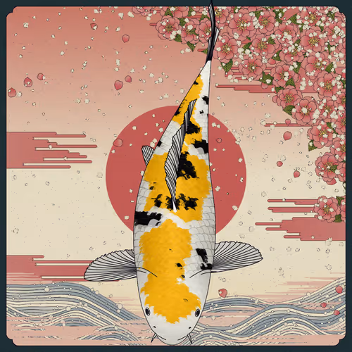 Carp and Seasons #9952