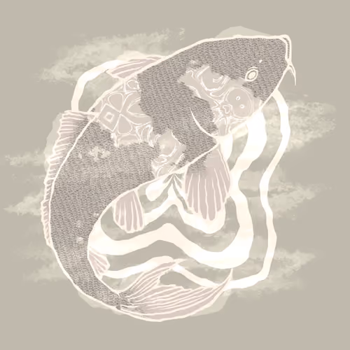 Generative patterns "NISHIKIGOI" #9155