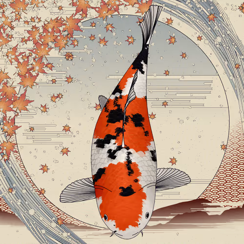Carp and Seasons #4502