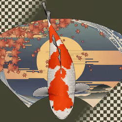 Carp and Seasons #4570