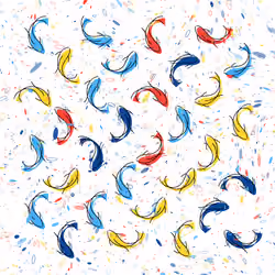 Colored Carp #1301