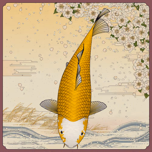 Carp and Seasons #4113
